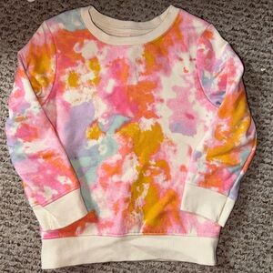 Toddler Tie Dye Sweatshirt